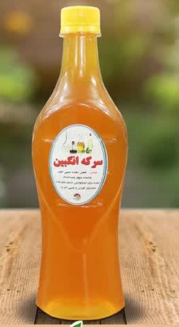 سرکه انگبین عسلی بزرگ