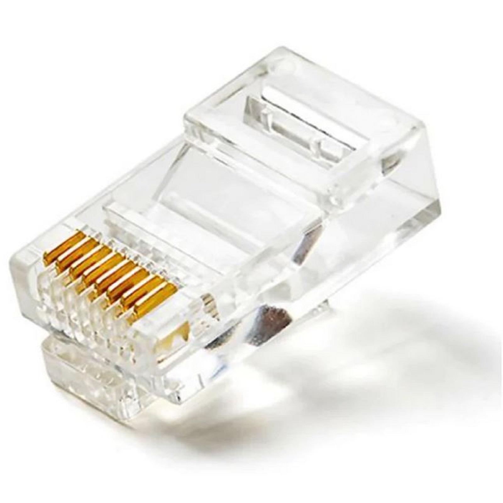 کانکتور Rj45-UTP-Cat6 یوگرین مدل 60558-NW120 بسته 100 عددی(پ)