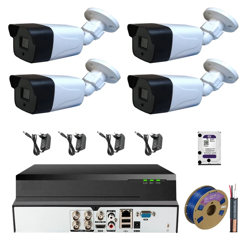 سیستم امنیتی دوربین مداربسته مدل PFA204B(V )