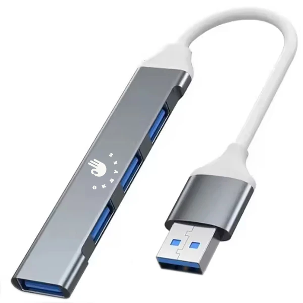 هاب 4 پورت USB 3.0 اکی یس مدل USB3000(پ)