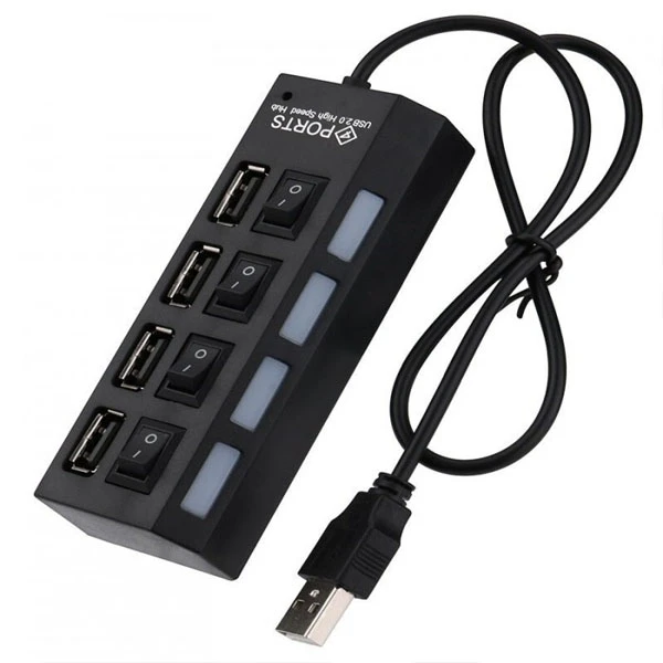 هاب 4 پورت USB 2.0 مدل HI-SPEED(پ)