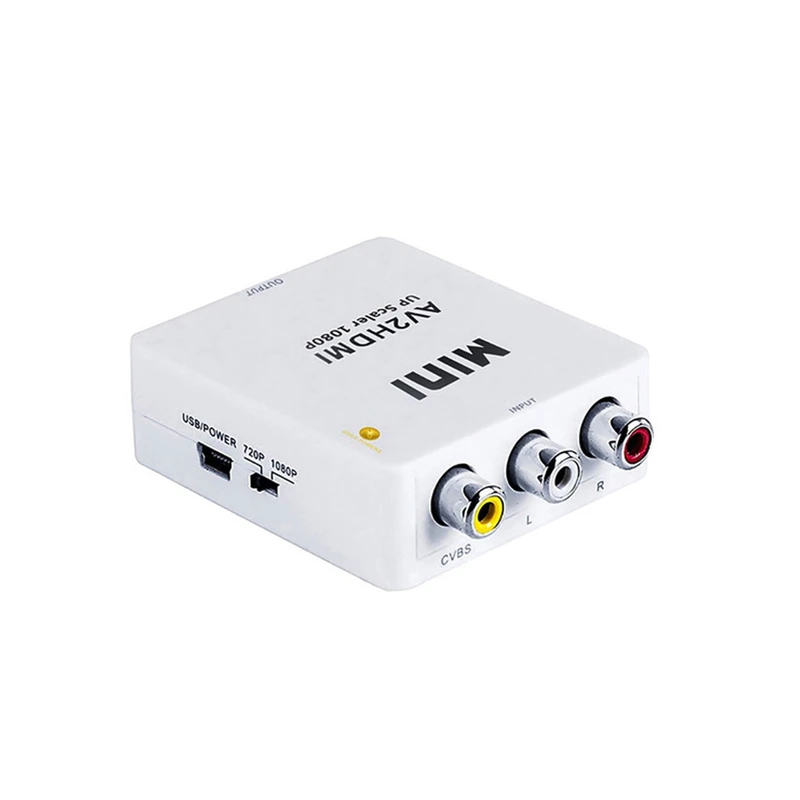 مبدل AV به HDMI مدل Mini(پ)