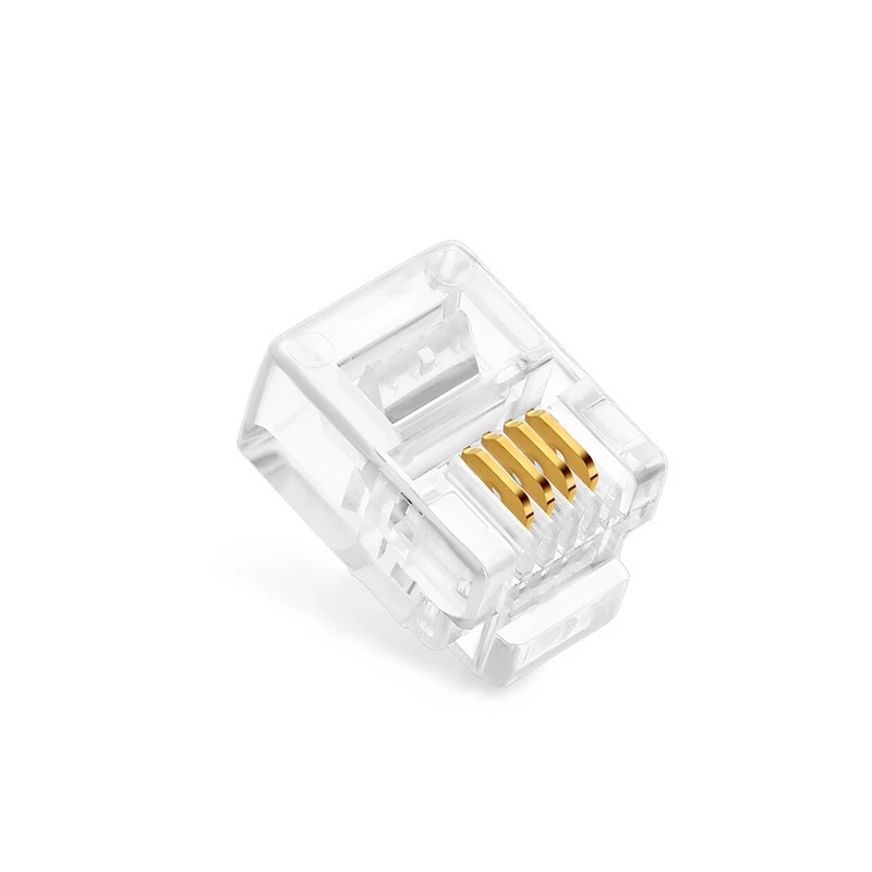 سوکت تلفن RJ11 ان پی مدل TM بسته 50 عددی(پ)