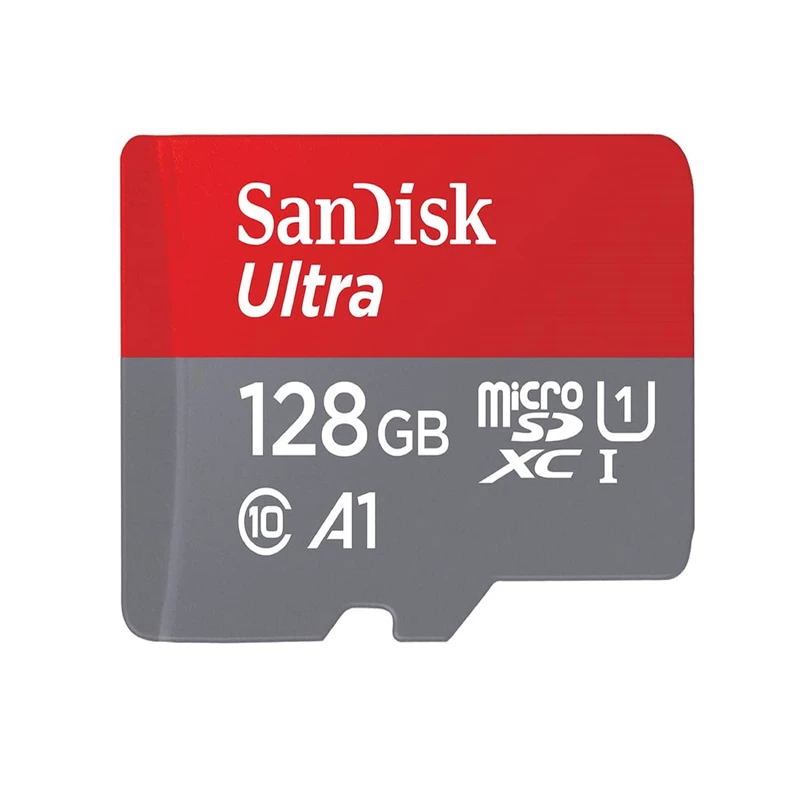 کارت حافظه microSDXC سن دیسک مدل Ultra A1 کلاس 10 استاندارد UHS-I سرعت 140MBps ظرفیت 128 گیگابایت(پ)