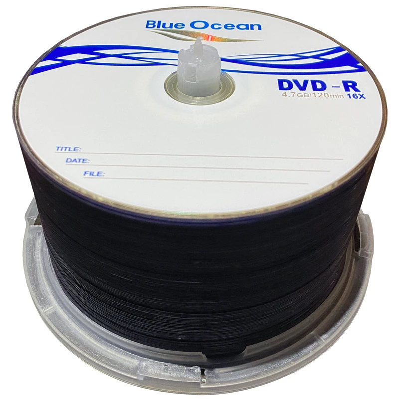 دی وی دی خام مدل Blue Ocean بسته 50 عددی(پ)