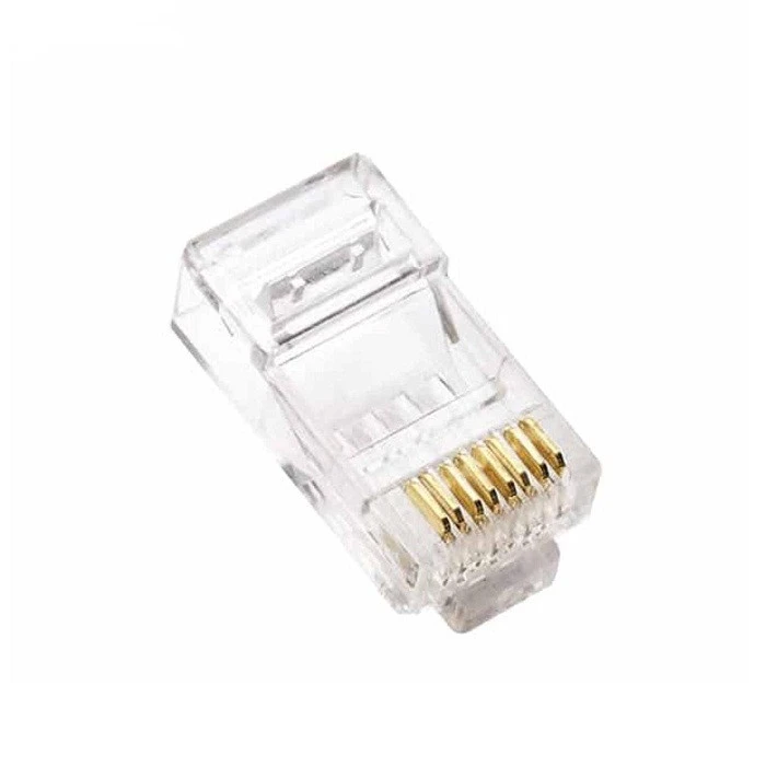 سوکت شبکه CAT6 RJ45 امپ مدل KSG-10 بسته 10 عددی(پ)