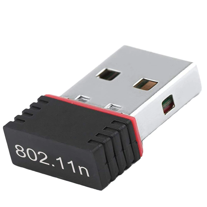 کارت شبکه بی سیم USB مدل WIFI 802.11b/g/n(پ)