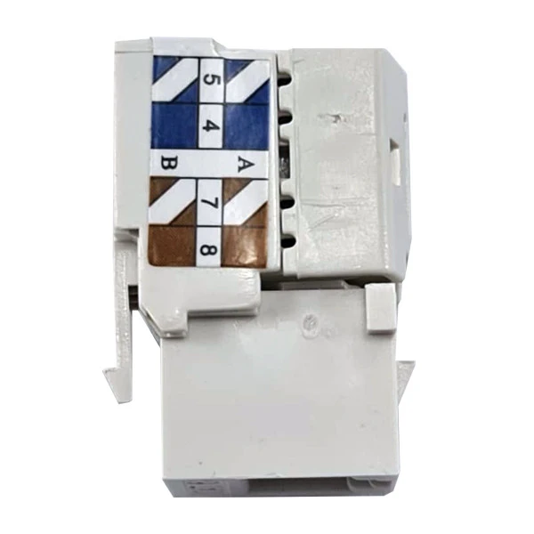 کیستون شبکه Cat6 Utp مدل PKS بسته 10 عددی(پ)